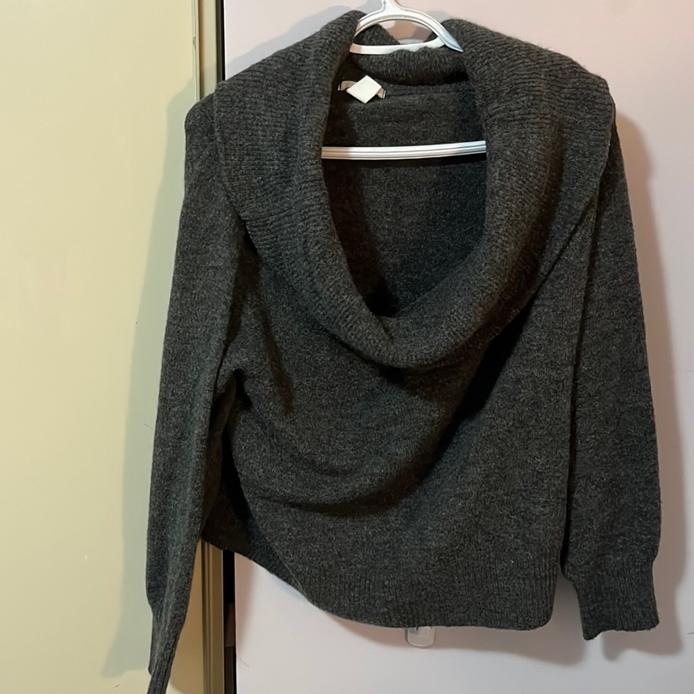 Off the shoulder sweater for winter